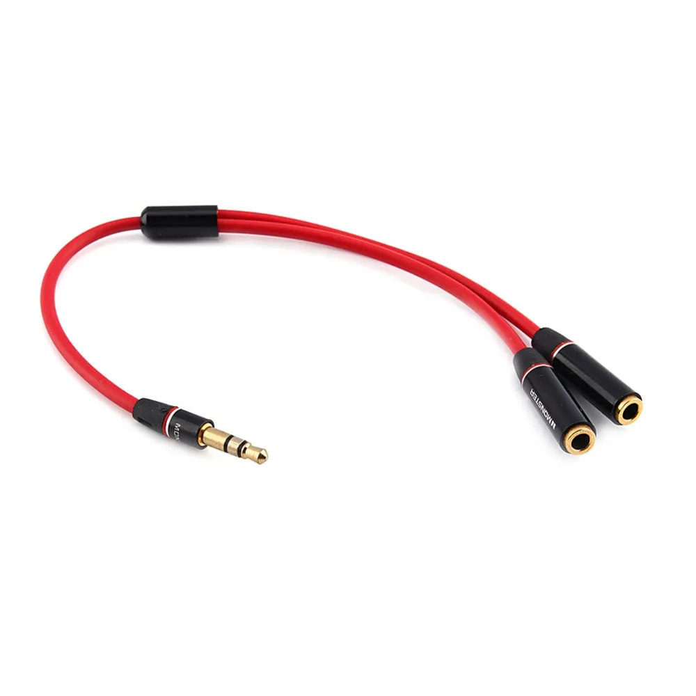 VBestLife 3.5mm Jack Cord Splitter /Paket 3.5mm Erkek - Kadın Stereo Kulaklık Ses Y ayırıcı Kablo Adaptörü Ücretsiz gönderim