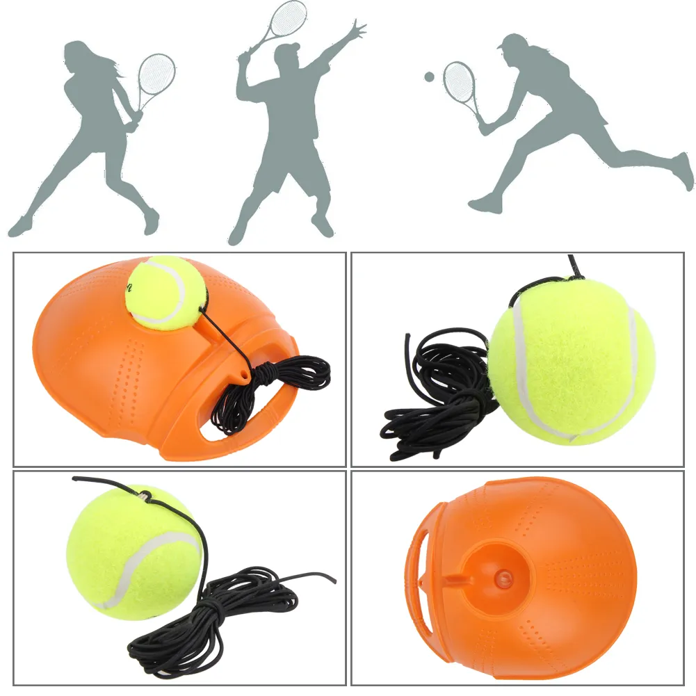 Hoge Kwaliteit Heavy Duty Tennis Training Tool Oefening Tennisbal Zelfstudie Rebound Ball Tennis Trainer Binnenbord Sparring Tool