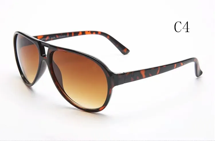 2018 Piloto de alta calidad Gafas de sol de moda para hombres y mujeres Diseñador de marca Vintage Sport Gafas de sol 714 MOQ = 10