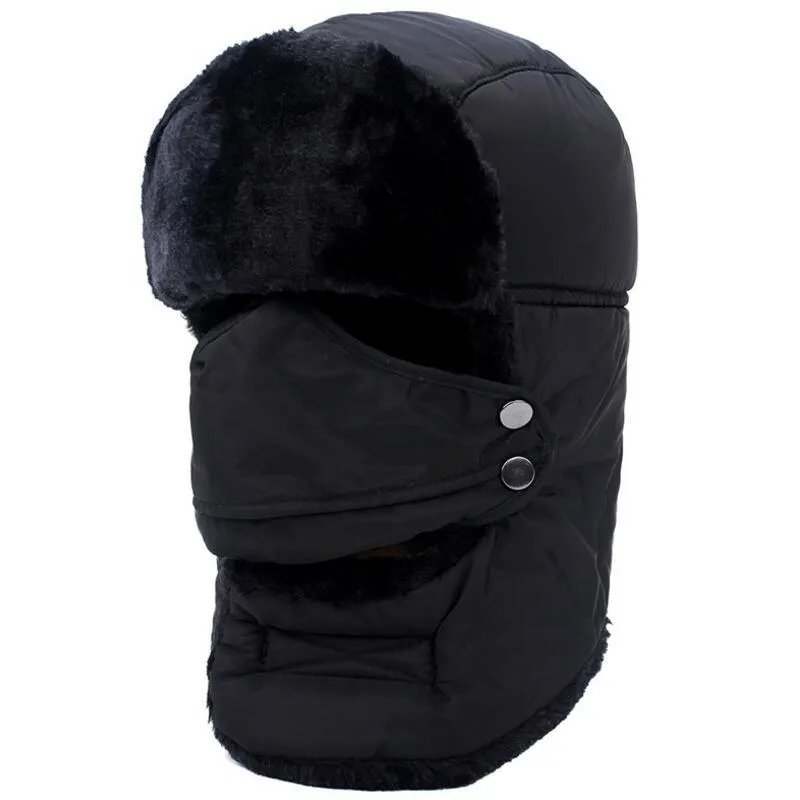 Winter Mask Outdoor Thermal Warm Balaclava Hats Hood Skiing Cap Fleece Ski Bike Scarf Wind Stopper Ski Mask Hats Caps Free Shipping