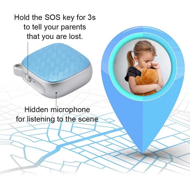 Localizador Rastreador Gps 2G De Coche Mascota Niños Portatil - ELE-GATE