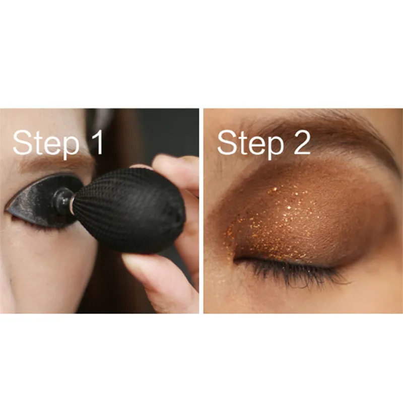 Göz Farı Damga Kırışık Makyaj Fırçalar Aracı Tembel Eyeshadow Maquiagem