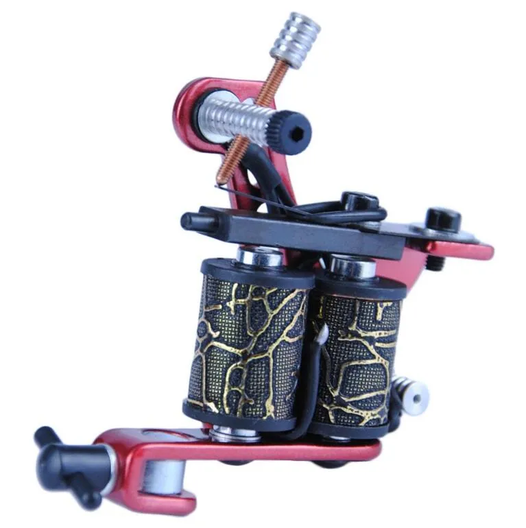 TATOOINE Wire Cutting 8 Wrap Coils Tattoo Machine For Liner and Shader  Blooming Color Iron Tattoo Supplies Tattoo Gun Kit