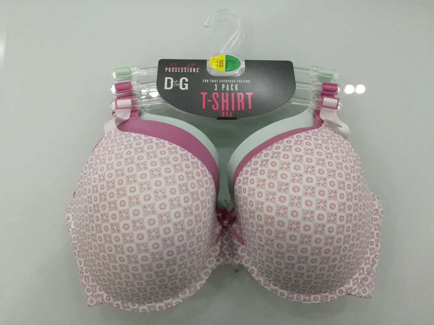 Primark Secret Possessions Ropa interior de mujer de camiseta con estampado floral Para esa sensación