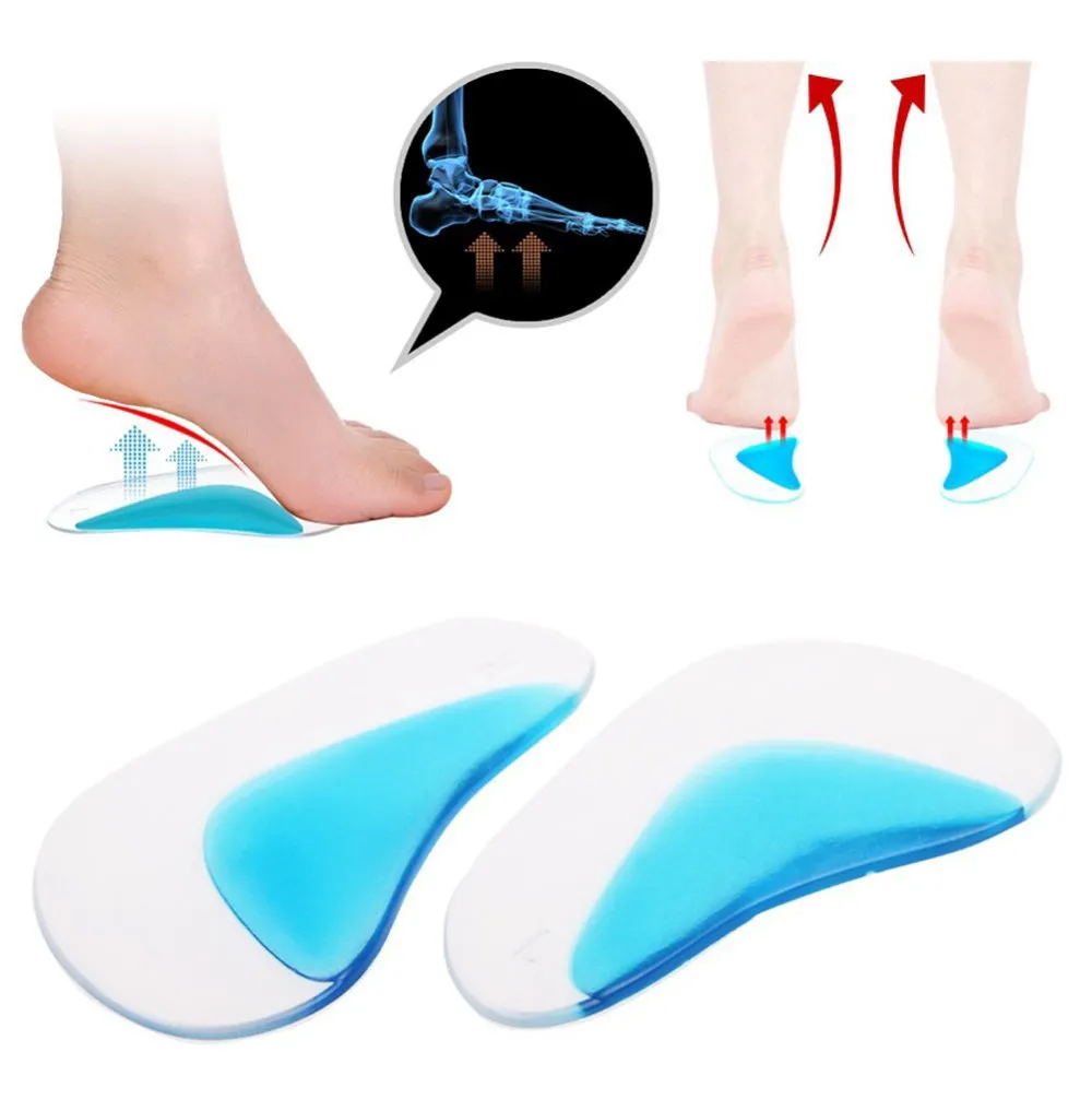 Elitzia ETFT020 Foot Care Hallux Valgus Silicone Foot Arch Correction Insole Daily-use