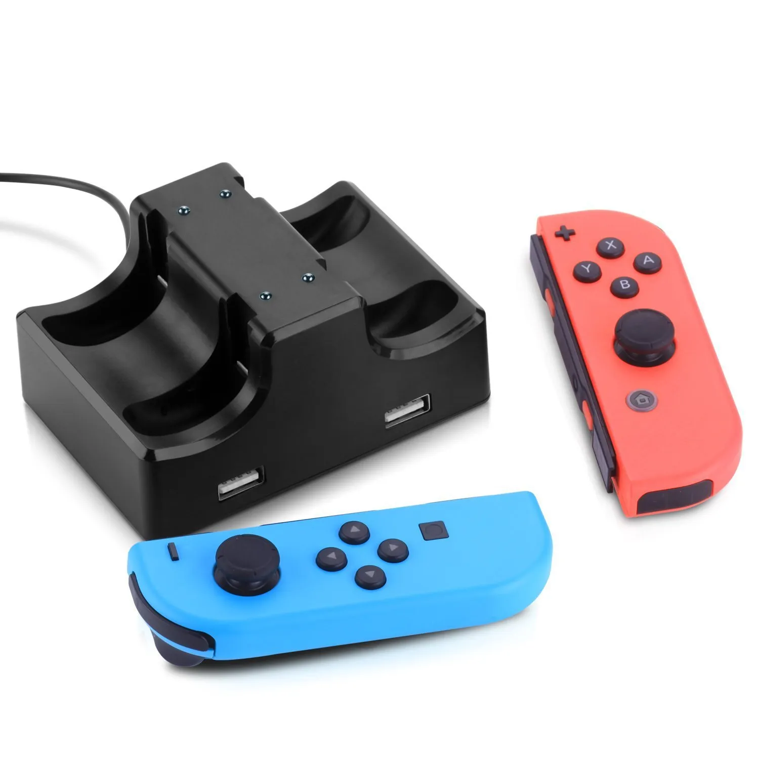 Station De Chargement Iplay 4 En 1, Berceau De Chargeur LED Pour Nintendo  Switch 4 Contrôleurs Joy Con, Support De Charge Nintend Switch NS, 20  PiècesDu 7,98 €