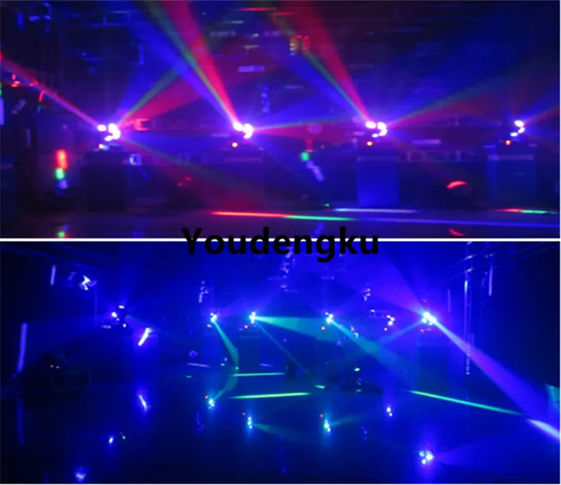 Boule de lumière disco led dj 12x20W rgbw, faisceau lumineux 4 en 1 à tête mobile