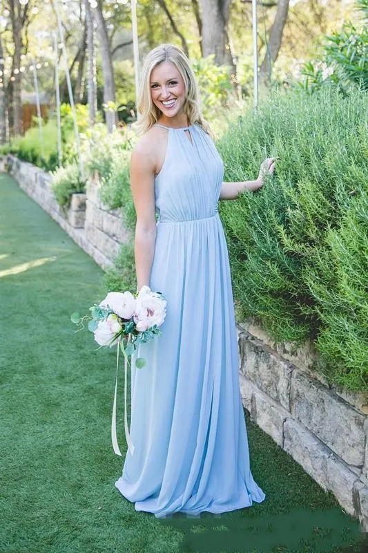 cheap light blue bridesmaid dresses Cyra Maxi Dress