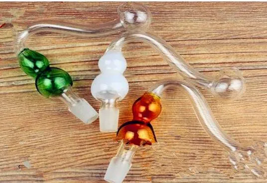 Accesorios para cachimba S calabaza olla Venta al por mayor Bongs Quemador de aceite Tubos Tubos de agua Tubo de vidrio Plataformas petroleras Fumar