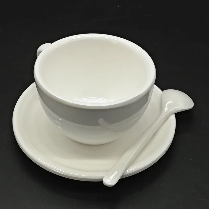 Melamin-Geschirr, 3,8-Zoll-Kaffeetasse, 6-Zoll-Untertasse für Kaffeetasse, Western-Restaurant, Privathaus, A5, Melamin-Geschirr