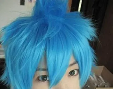 Cheap blue wigs sale shop