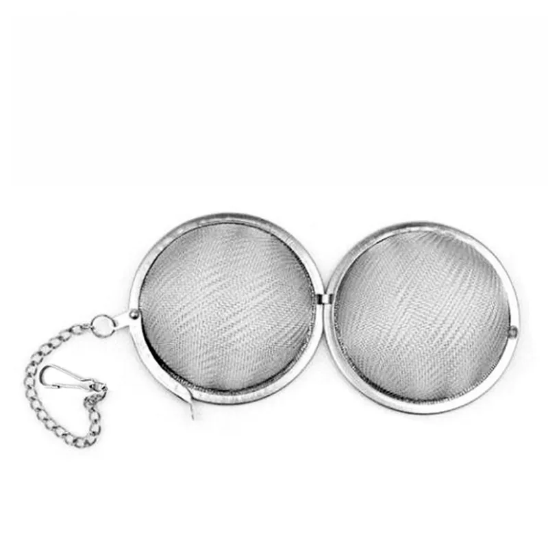 Boules de thé en maille d'acier inoxydable 5cm, infuseur à thé, passoires, filtres, diffuseur à intervalle pour le thé, cuisine, outils de Bar à manger, WX9-378