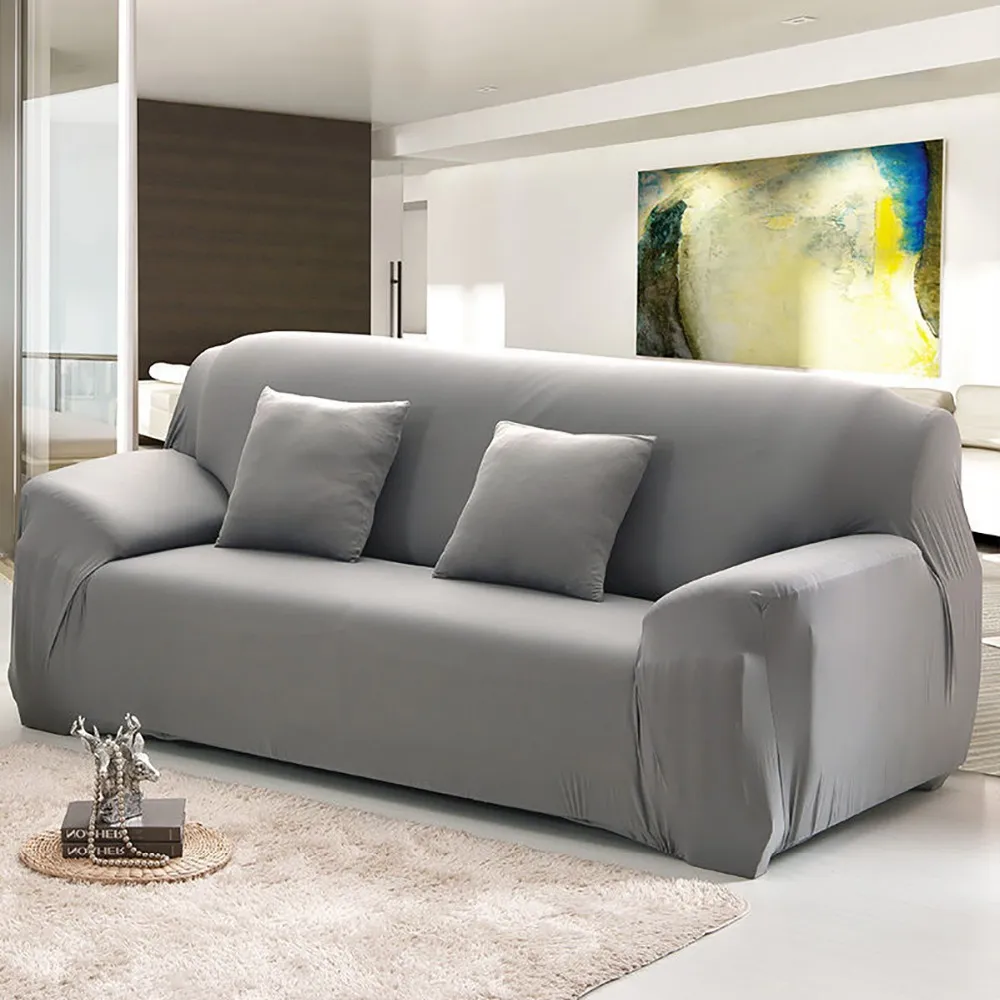 Hot Slipcover Wymienny Rozciągliwy Elastyczna Sofa Protector Kanapa Silp Cover Seater