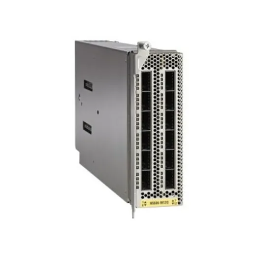 Netwerkschakelaar N5696-M12Q 5696Q CHASSIS MODULE 12Q 40GE ETHERNET / FCOE NETWERK OPTISCHE FIBER ONTWERP