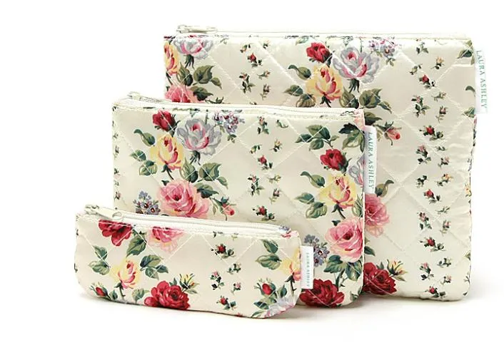 Whole Sale 50pcs Mz147 Retro Floral Storage Bag Cosmetic Bag Three Sets of Special Clearance