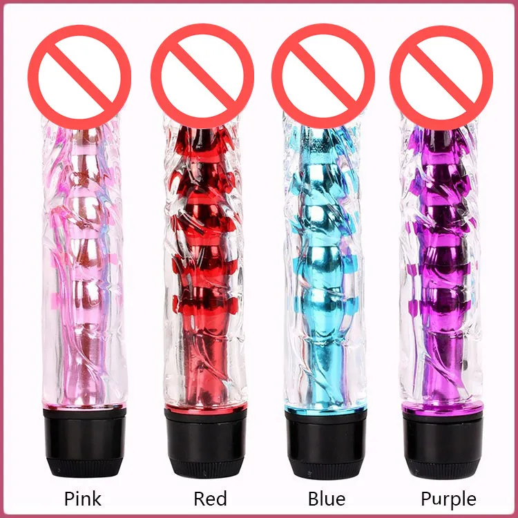 Dildo Vibrator Fake Vibrating Rod Realitic Gyrating Sex Toy Waterproof Penis Vibrador Safe Jelly Cilt Vibrator Sex Product for women