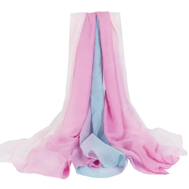 200 * 100 cm 2018 zomer print zijden sjaal oversized chiffon sjaal vrouwen pareo strand cover up wrap sarong zonnebrandcrème lange cape vrouwelijke verloop