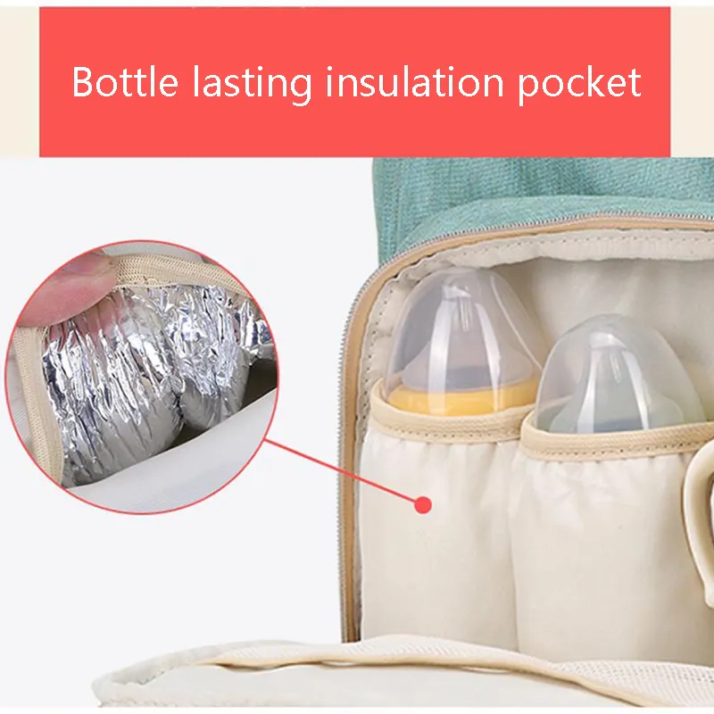Мумия материнства подгузник сумка большой емкости детская сумка путешествия рюкзак Desiger кормящих сумка для ухода за ребенком пеленки сумки 20 шт.