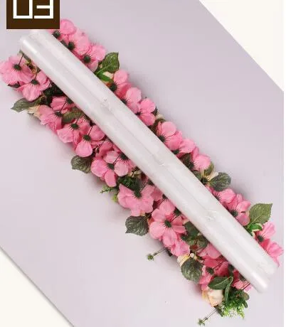 Ghirlande di fiori artificiali da 15,8 piedi, rose rampicanti in seta, fiori appesi per matrimoni, feste, casa, giardino, decorazione da parete (viola | Leroy Merlin