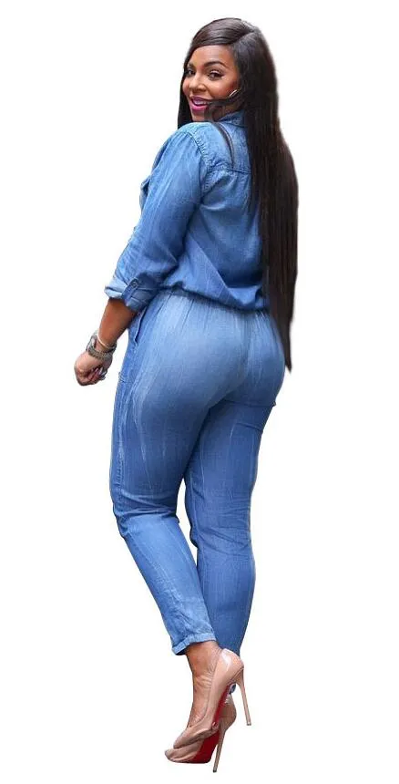 Jumpsuit Monos Vaqueros Tallas Grandes Monos Playa Riou Mono