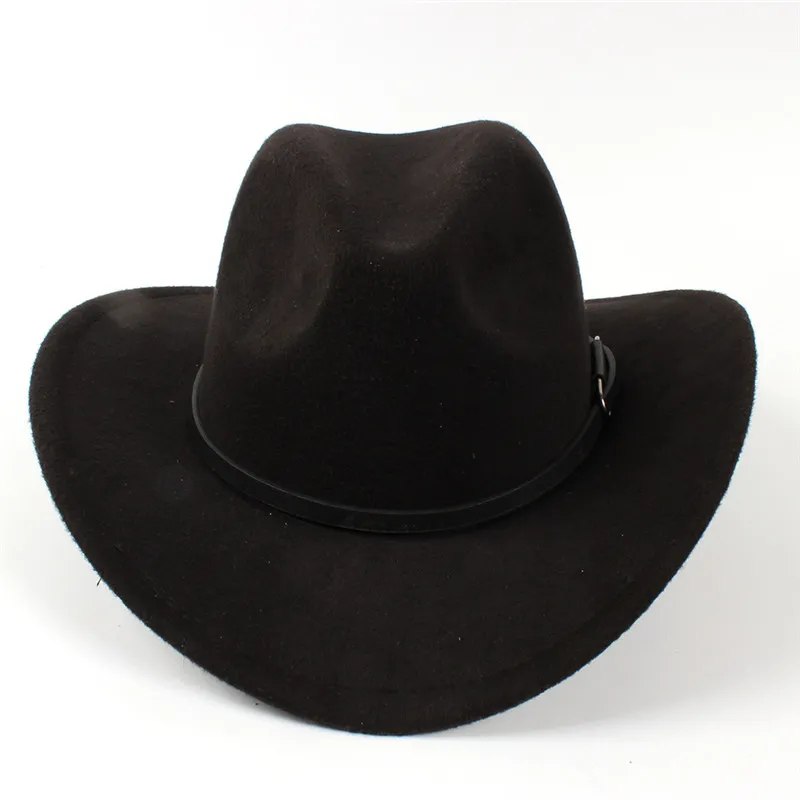 Vintage Wool Blend Cowboy Mens Felt Hat Styles With Wide Brim For Men And Women Perfect For