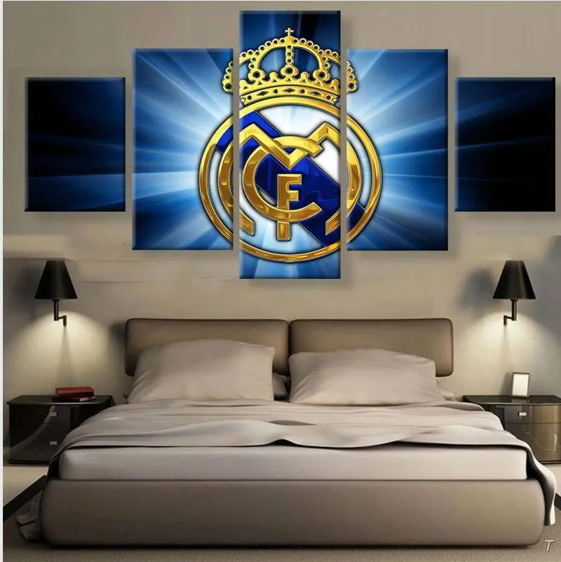 Real Madrid Football Club Wall Poster For Room With Gloss