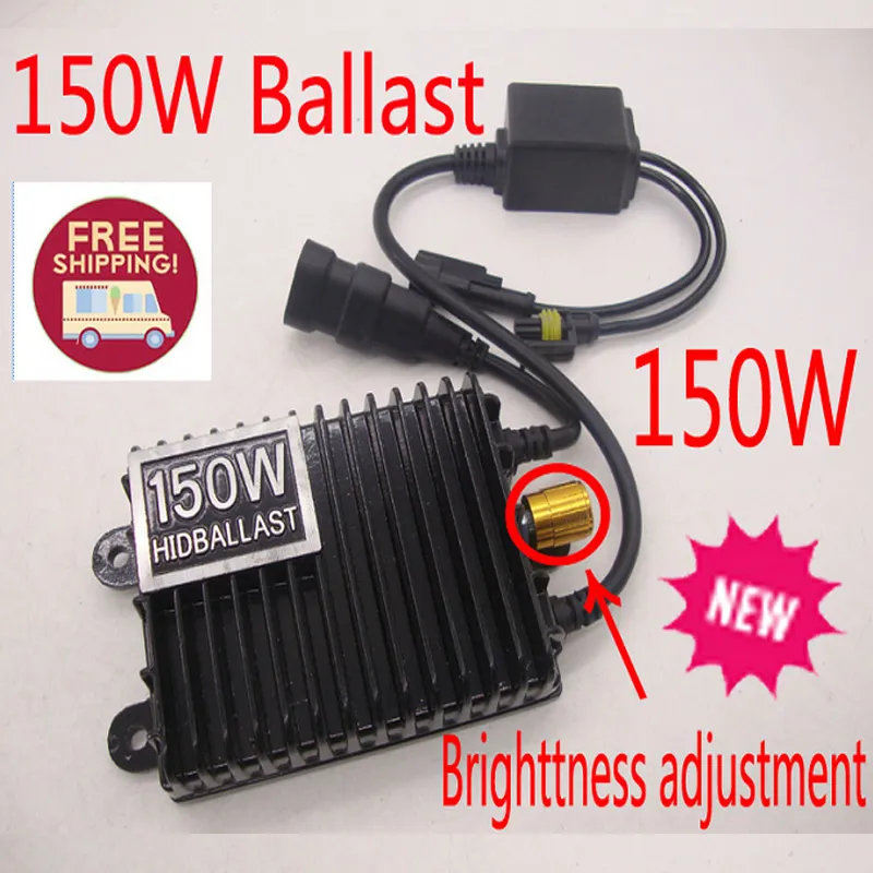 NEW Brightness adjustable 150W HID Ballast for HID Xenon Kit Bulb Light Lamp Headlight H4 H7 H11 H13