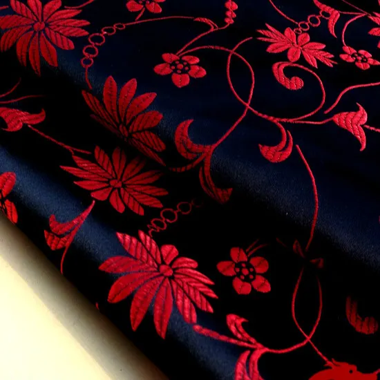 Lotusbloem Chinese Jurk Babykleding Kimono Cos Zijde Satijn