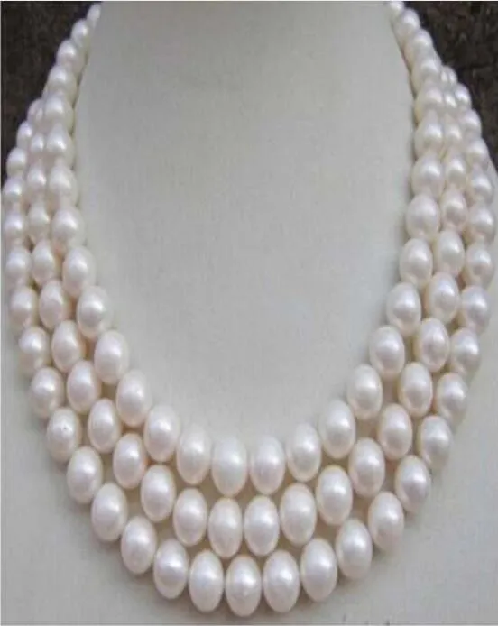 8-9 mm natuurlijke perfecte ronde zuiden zee witte parel ketting 50 "fabriek groothandel prijs vrouwen giftwoord sieraden