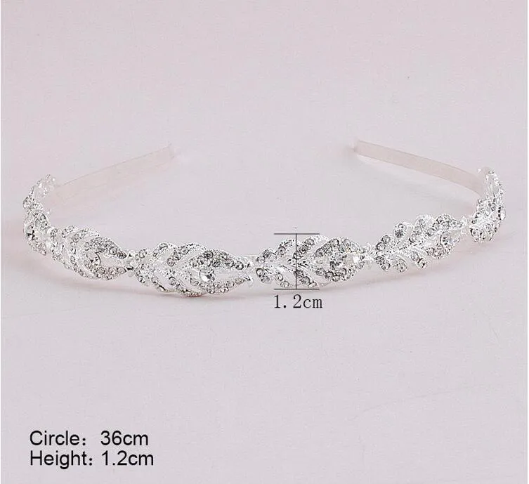 Роскошные хлебоукладки Bridal Crown Sparkle Rose Gold Серебро Горный хрусталь Кристаллы ROAYAL Свадебные Короны Кристалла Вуаль Оголовье Аксессуары для волос Партия Tiaras