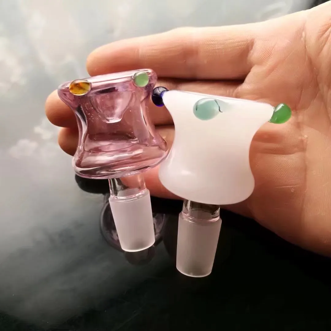 De nieuwe kleuren bellenkop rokende glas, groothandel Bongs Oliebrander Pijpen Waterpijpen Glazen pijpolie Rigs roken