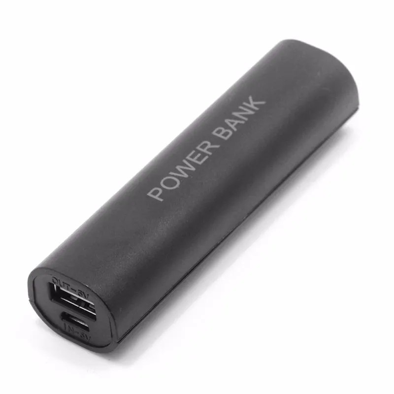 DIY USB 1 x 18650 Mobile Power Bank Case Laddare Pack Box Batteri Portable NEW