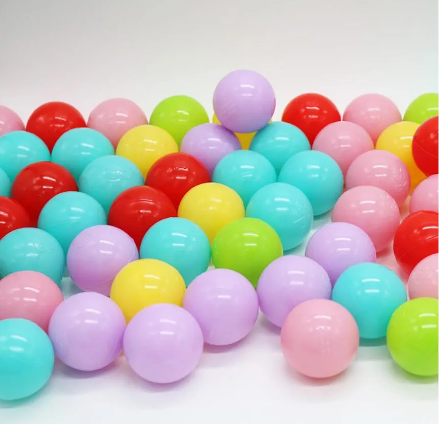 Hot Stress Ball Eco-friendly Colorful Soft Plastic Water Pool Ocean Wave Ball Baby Funny Toys Outdoor