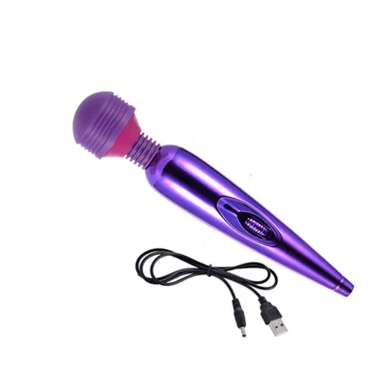 USB AV Vibrando Vara 4 Cores Massageador Massageador Brinquedos Sexuais Varinha Mágica Mamilo Clitóris Estimulador Vibrador Brinquedos Sexuais para As Mulheres