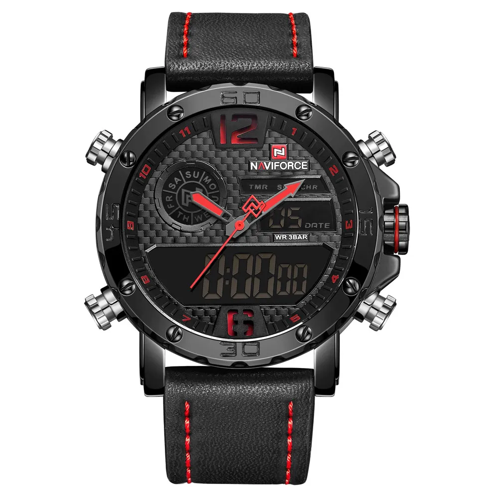 NAVIFORCE Original Good Quality Men039s Analog Quartz Waterproof
