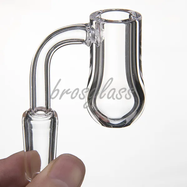 4mm Bol Épaisseur Banger Domeless clou Quartz banger 10mm 14mm 18mm Mâle Femelle Seau pour dab bong