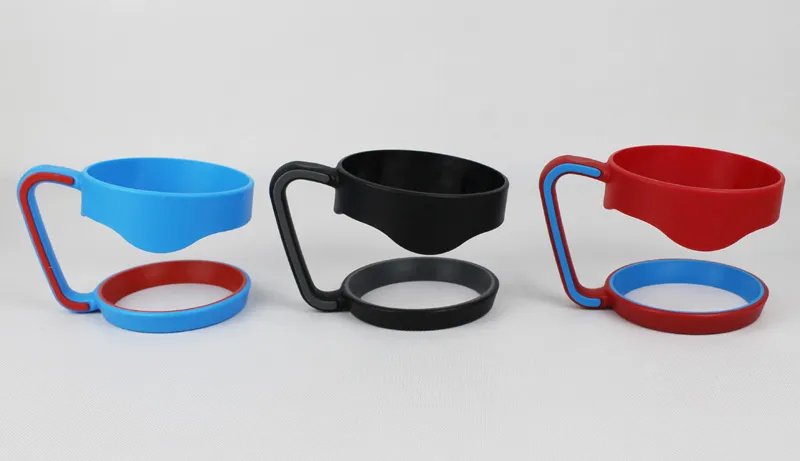 30 oz 20 oz Portable poignée en plastique porte-tasse tasses porte-main Portable pour 20 oz 30 oz tasses poignée via DHL gratuit