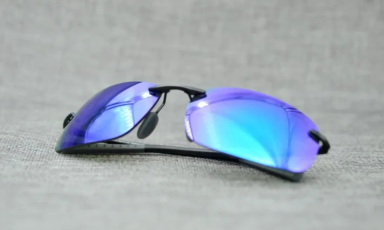 Hot-sale Super-light sunglasses high-quality male sporty polarized UV400 protection MJ724 rimlesss sunglasses googles