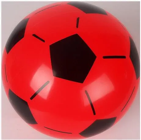 Groothandel kinderen gift voetbal 9 inch 22 cm pvc opblazen voetbal bal punch ballen kinderen outdoor speelgoedbal