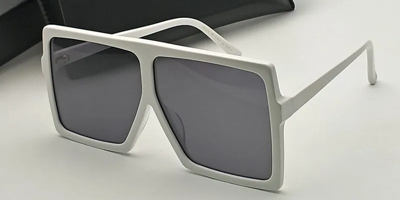 183 Sonnenbrillen Mode Frauen beliebter Stil Full -Frame UV400 Lens Sommerstil Big Square Frame Top -Qualität geliefert mit Case9327768