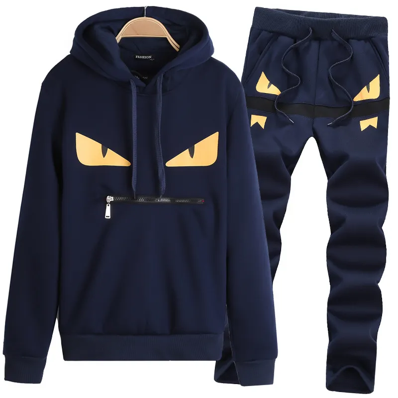 LBL Brand Casual Mens Tracksuit Hip Hop Graphic Sweat Suits Set Designer Hooded Tracksuits Mane Harajuku Streetwear Jogger Top + Sweatpants Set Plus Size 1195