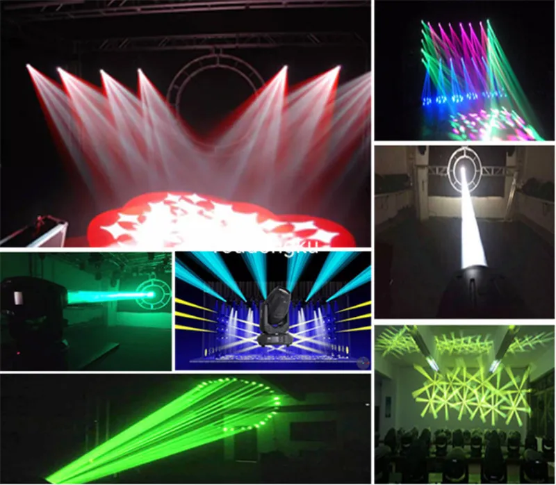 4 stycken rörliga huvudljus Beam 280W 10R Robe Robin Pointe 3in1 Moving Head Spot Beam Wash R10 Moving Head Stage Event Party Disco Lightings