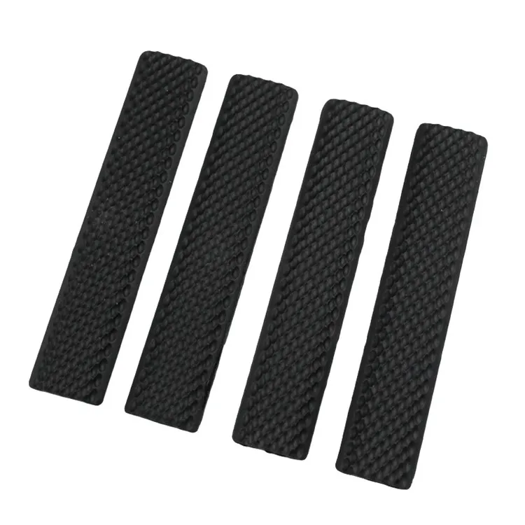 Tactical Rail Accessory Airsoft Keymod Soft Handguard Rail Cover Rubber picatinny rail sections