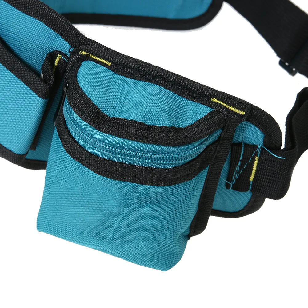 Snickare Rig Hammer Tool Bag Waist Fickor Elektriker Verktyg Väska Hållare Pack Män Multi-Fickor Verktygsäck Utility Pouch Belt Bag