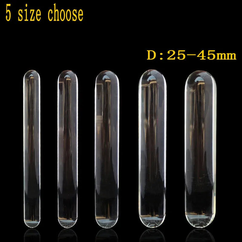 230mm long transparent glass dildo large size adult sex toy with 25-45mm  diameter from Dhgate Glass Sex Toys - price 16.78
