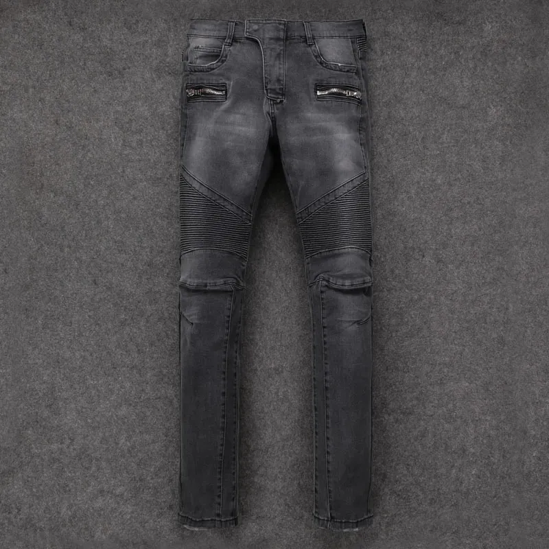 la nouvelle marque de mode européenne et américaine d'été pour hommes portent des jeans sont des jeans décontractés pour hommes 340343531