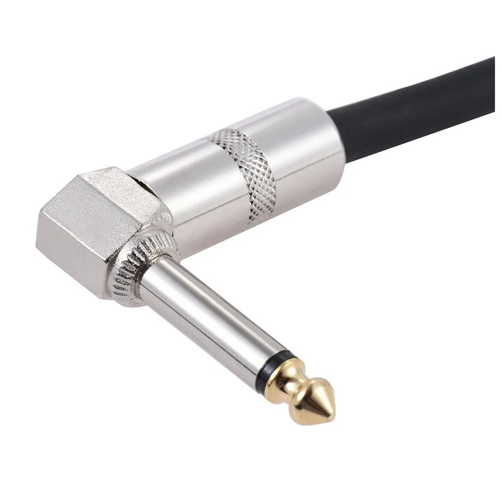 Achetez Câble de Guitare 6,35 mm (1/4 Pouce) ts Angle Droit au