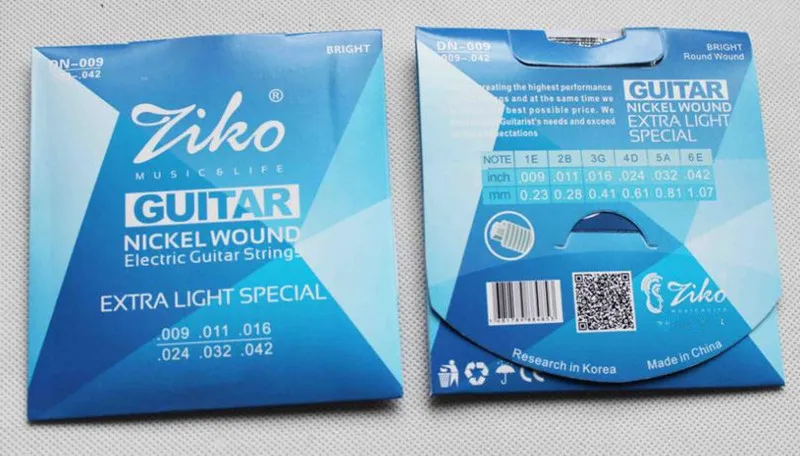 lot 009042 Ziko Strings Guitar Akcesoria do gitarowych gitarowych części gitary 3872173