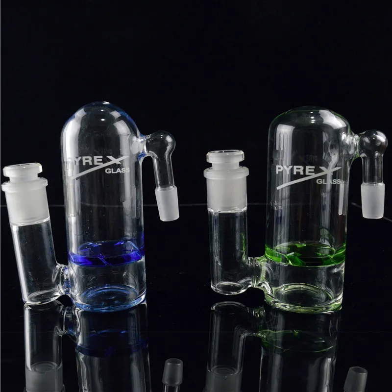 Pyrex Glass Ashcatcher Turbine Percolator Ash Catchers 18mm To 18mm