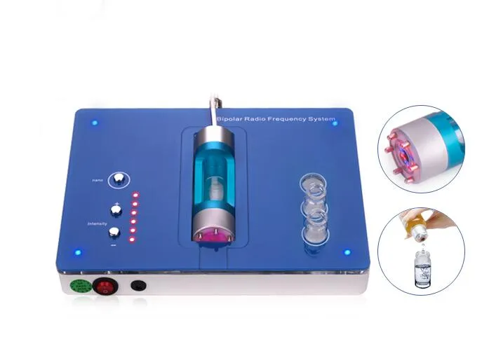 Needle Free Injection RF Mesotherapy Machine For Skin Rejuvenation Wrinkle Removal RF Facial Machine